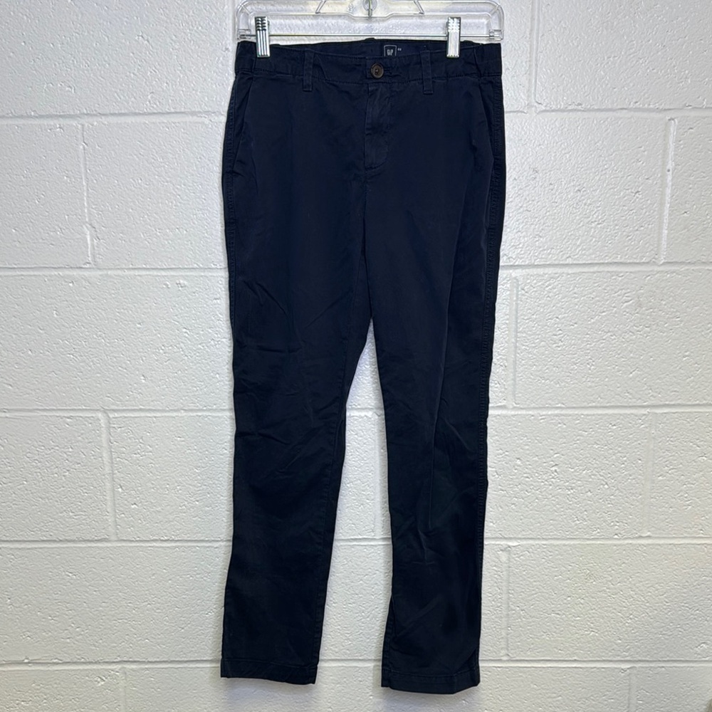 GAP Blue Chinos Classic Straight Leg Pants